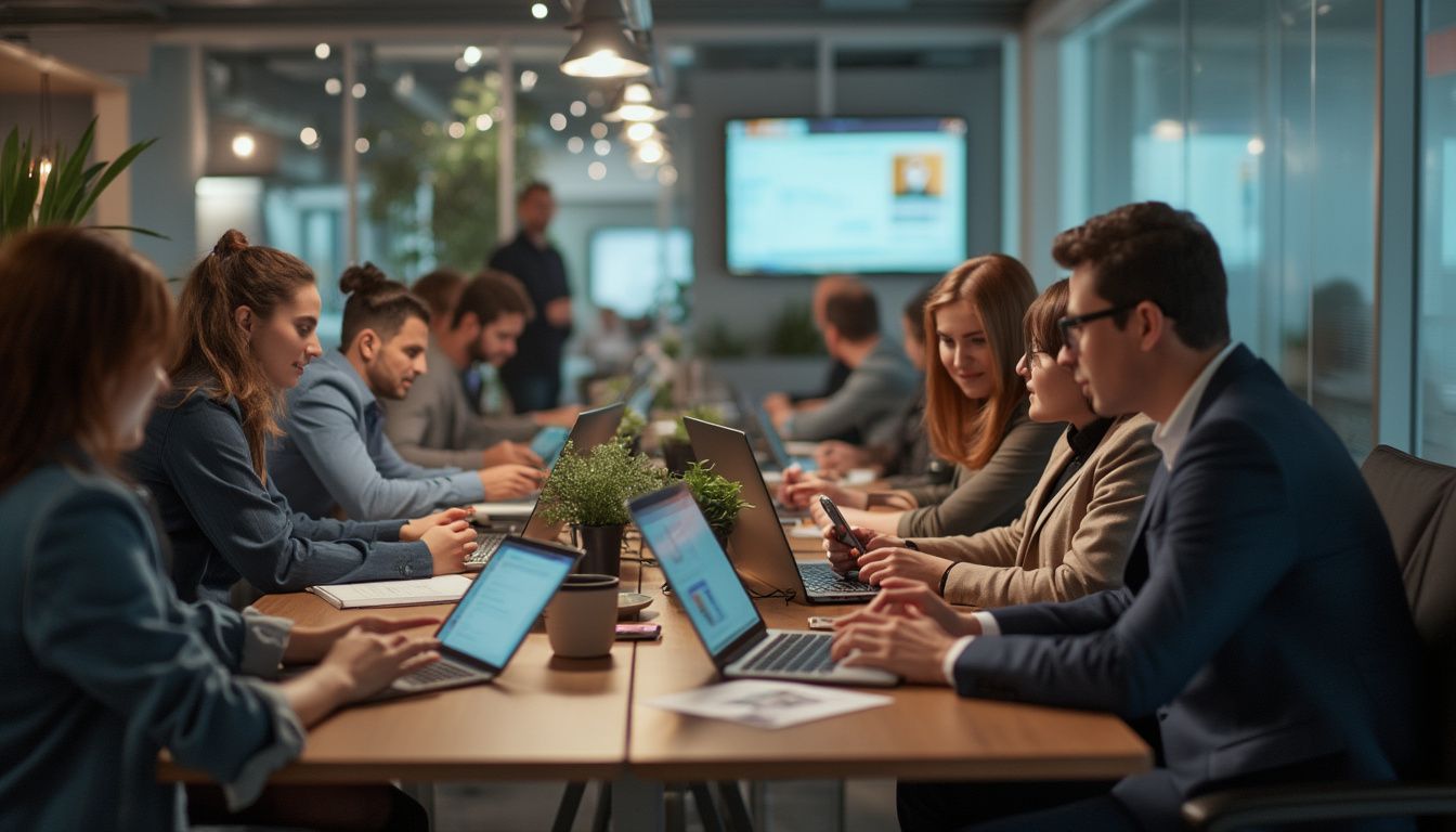 emploi en Croatie : écran d'ordinateur affichant des offres d'emploi en Croatie