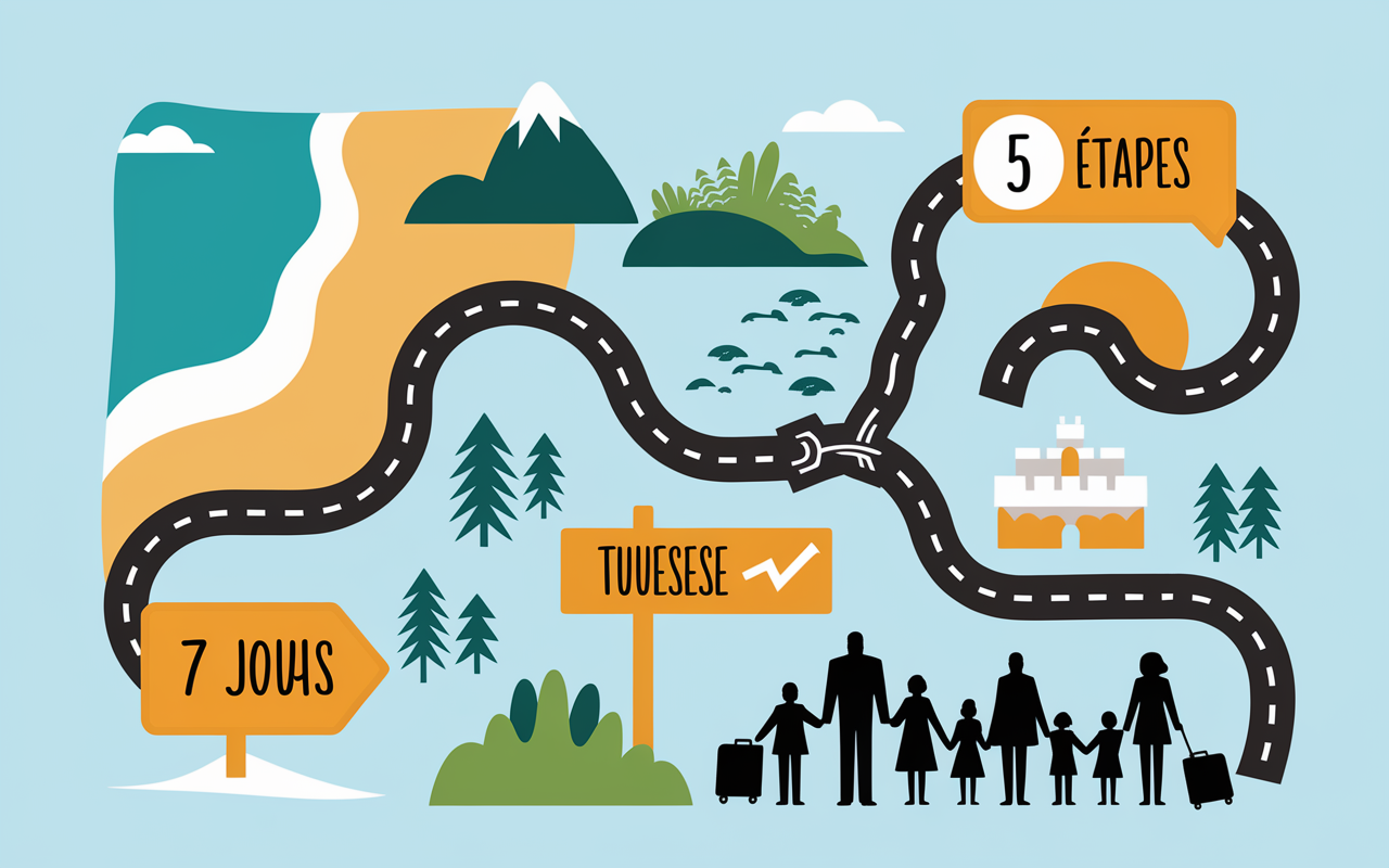 carte itineraire road trip en albanie 7 jours 5 etapes