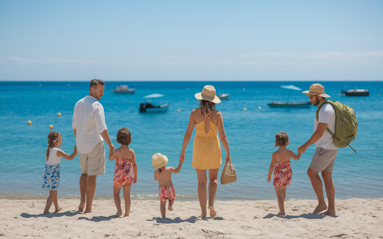 plage Albanie groupes famille couple aventurier