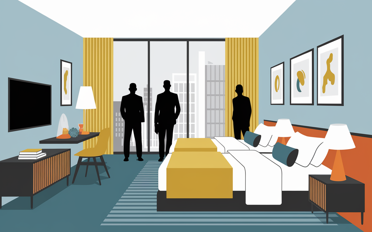 Chambre Ibis Budget Castelnaudary wifi et acces PMR