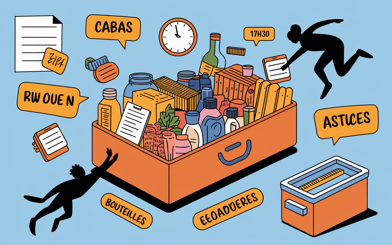 Table des astuces Dancharia caddie produits limites douanières