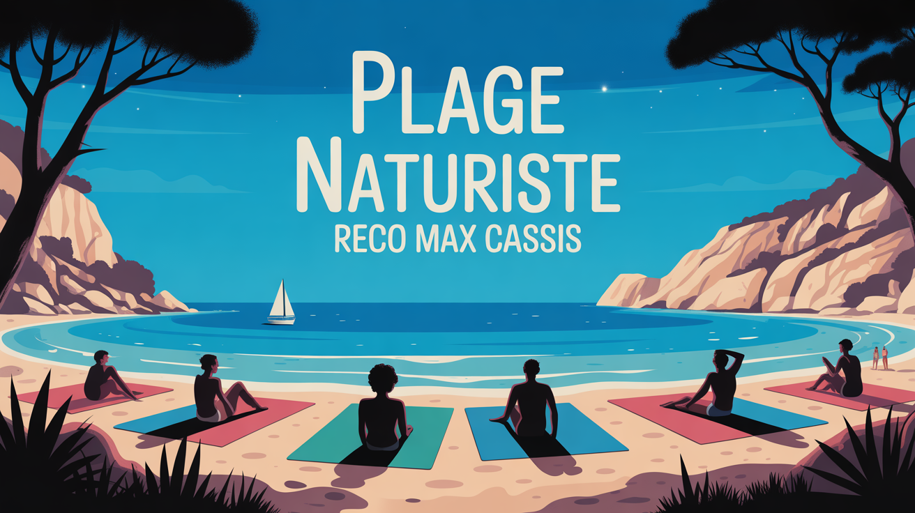 Plage naturiste Reco Max Cassis roche eau turquoise
