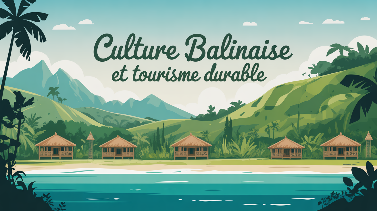 Paysage Pemuteran culture balinaise et tourisme durable