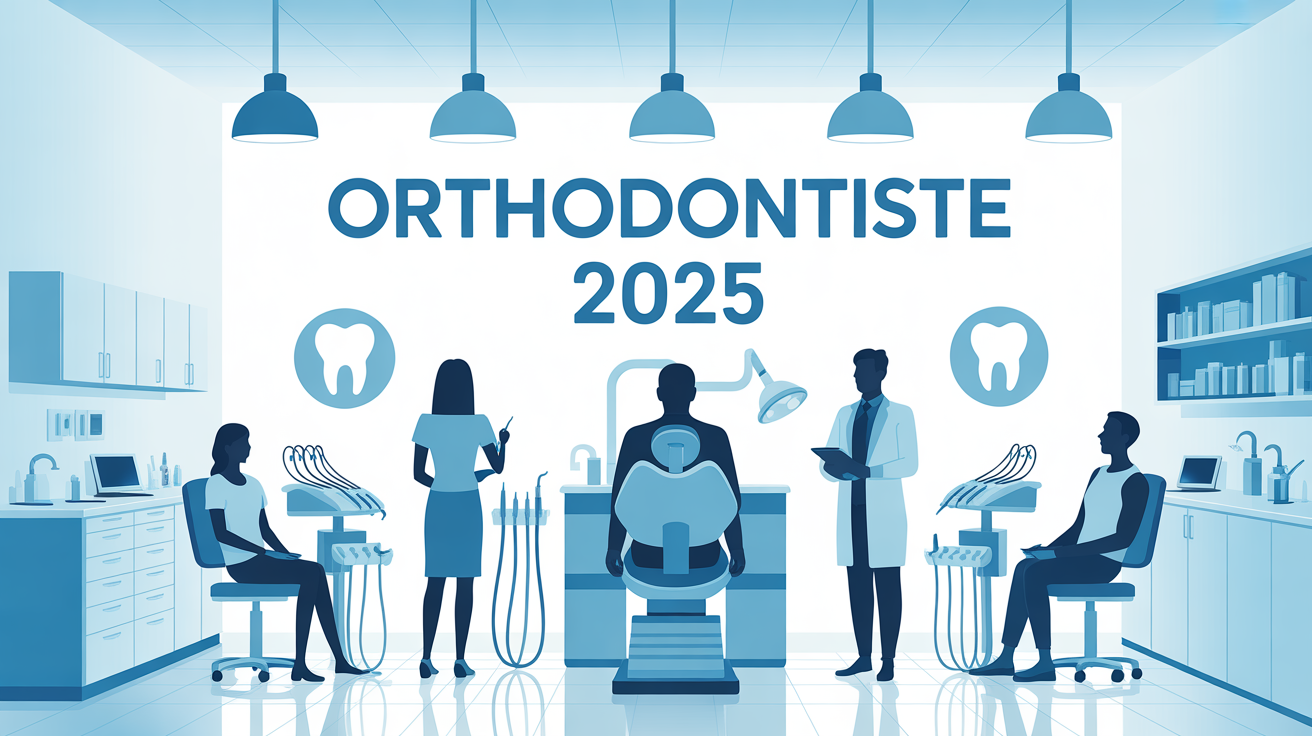 Orthodontiste 2025 cabinet moderne lumière douce