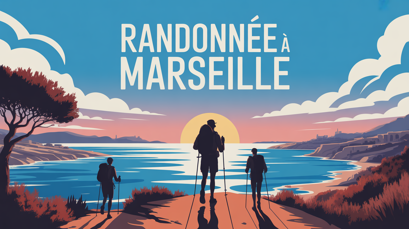 Randonnée à Marseille sur les sentiers, vue mer et garrigue