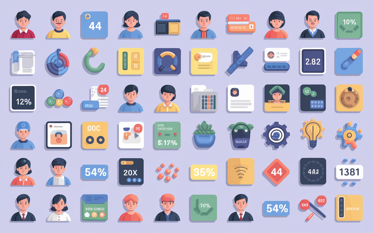 Vue services modules Netocentre icones utilisateurs