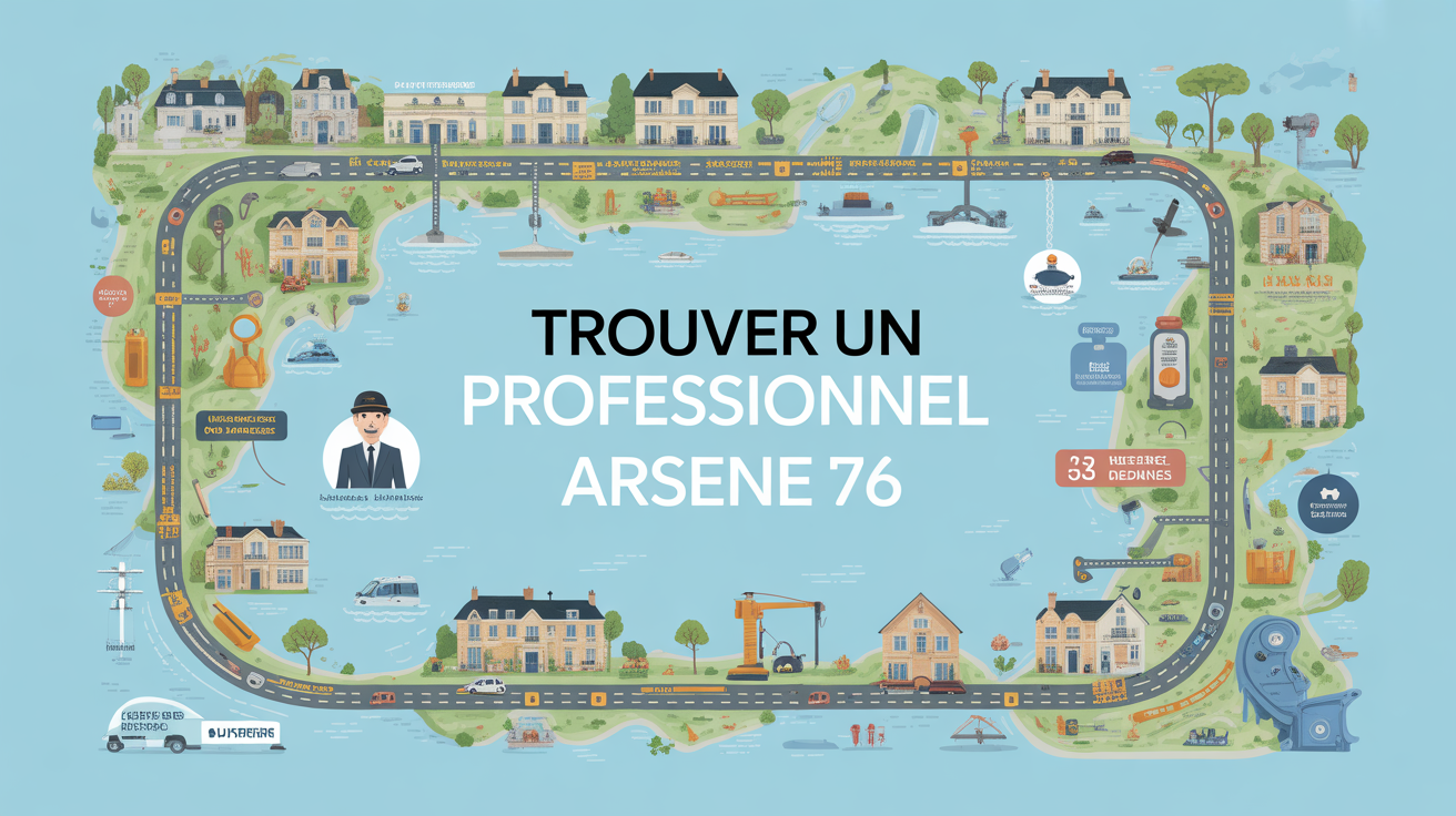 Carte professionnelle Arsene 76 Seine-Maritime