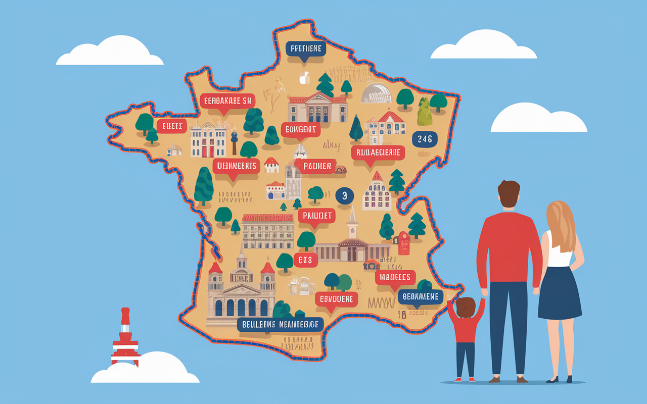 carte france ville qui commence par u markers ludiques