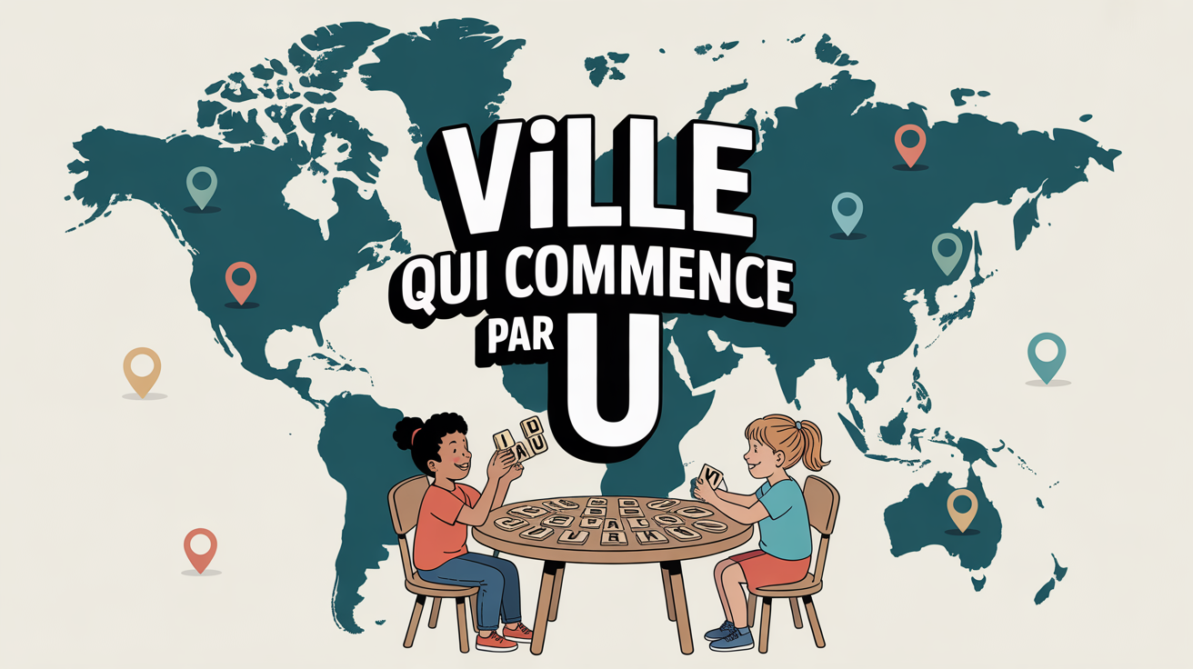 mappemonde ville qui commence par u enfants autour jeu lettres