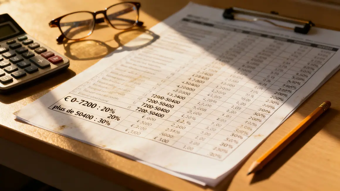 Tableau imposition Croatie pensions privées