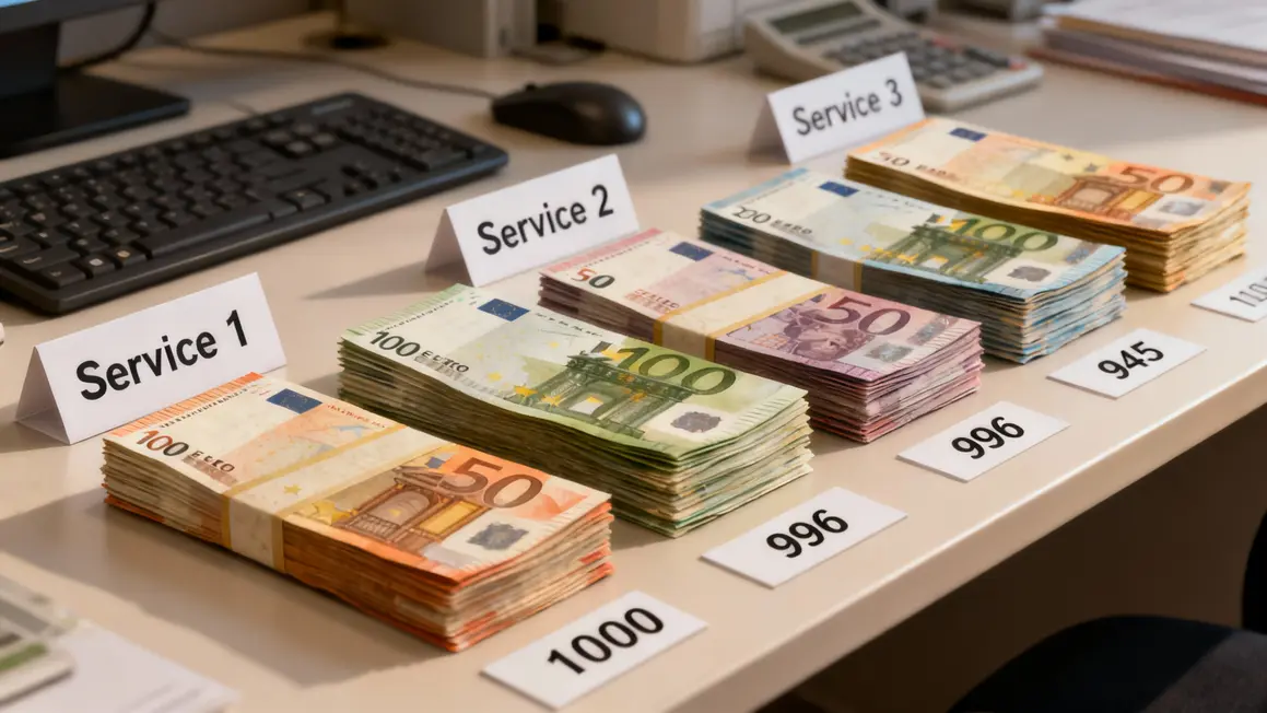 tableau frais transfert 1000 euros croatie