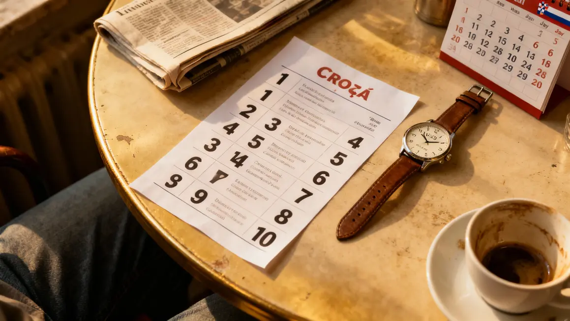 nombres vocabulaire croate essentiel au cafe
