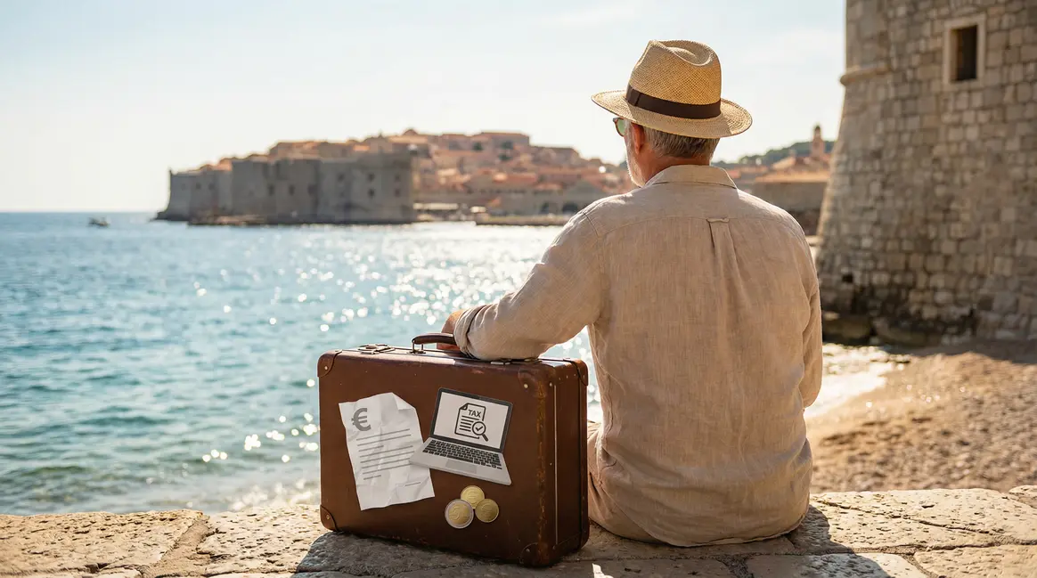 Retraité fiscalité Croatie mer Adriatique