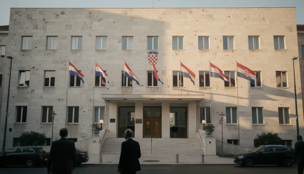 bâtiment institutionnel croate analyse présidence
