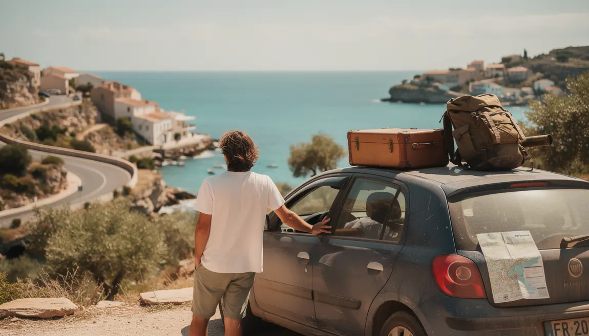 Route Croatie solo bord de mer turquoise