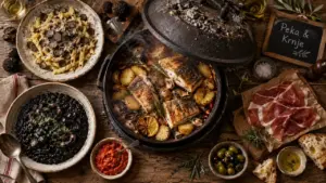 Spécialités croates : peka et fuži, plat croate