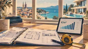 Prix immobilier croatie : Zagreb, littoral et frais d’achat (€/m²)